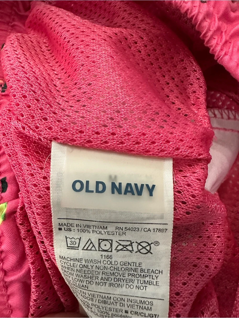 Old Navy bright hot